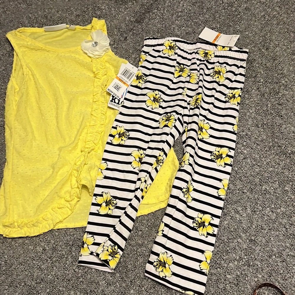 BNWT 2pc kids outfit size 6X